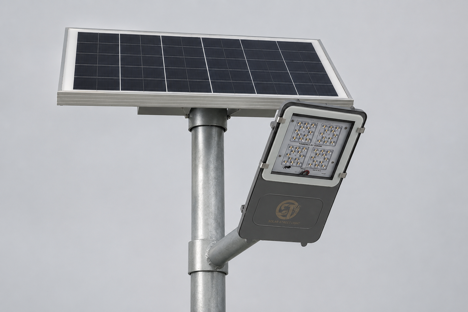 Hybrid Solar Street Light System